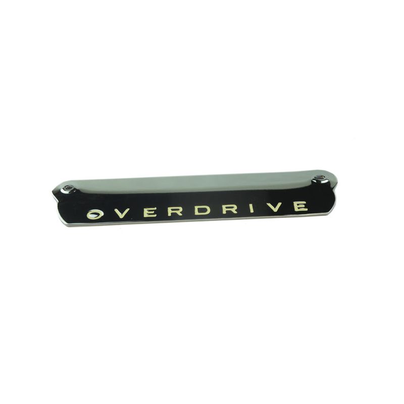 OVERDRIVE BADGE (CREAM):  TR5, TR250