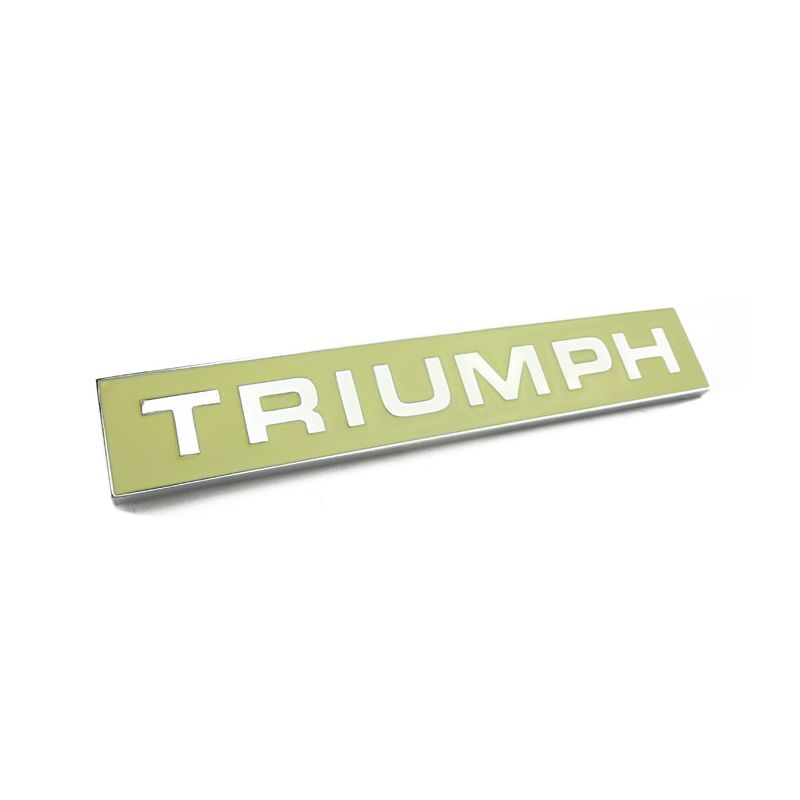 REAR BADGE TRIUMPH:  TR5, TR250, GT6 MKII