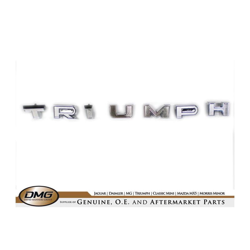 RIBBED LETTER SET:  TR3A