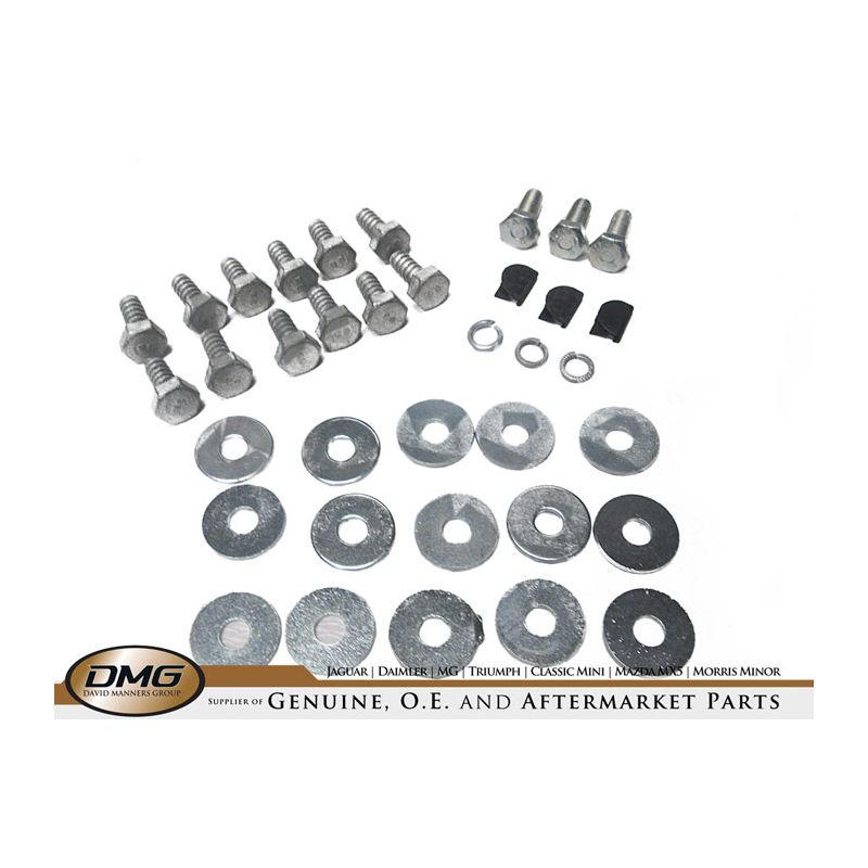 REAR WING FIT KIT:  TR4, TR4A, TR5