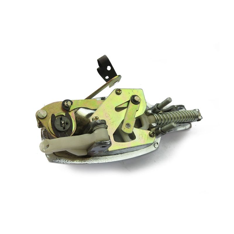 LH EXTERIOR DOOR HANDLE (CHROME):  GT6 M3, SPITFIRE 71-77