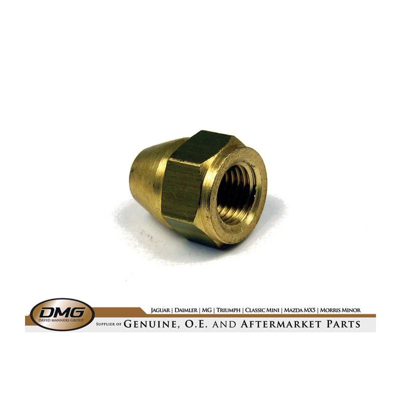 PIPE NUT FEMALE 3/16":  MGB 62-80
