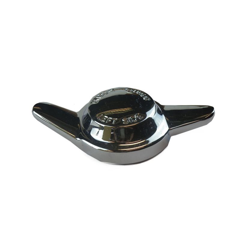 LH SPINNER (2-EARED) 8 TPI:  MGB, TR2, TR3A, TR5, TR6, AH, S&M