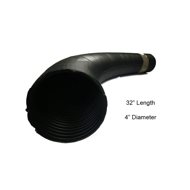 HEATER A/HOSE 4":  S&M