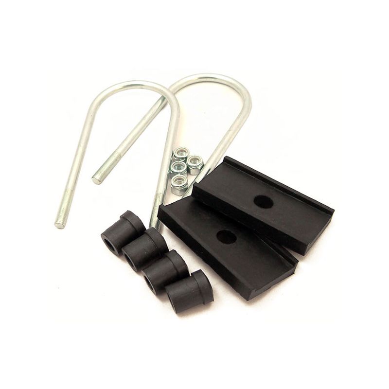 LEAF SPRING FIT KIT AXLE:  MGB TUBE AXLE