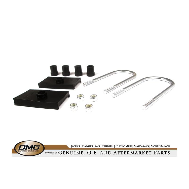 LEAF SPRING FIT KIT:  MGB BANJO AXLE