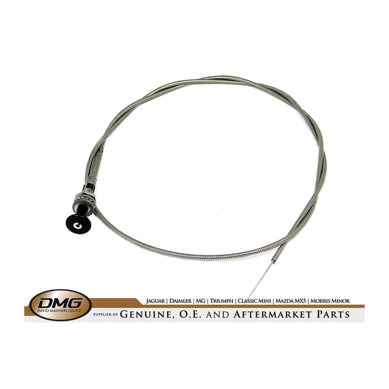 CHOKE CABLE 'C' LOGO:  MGB >69