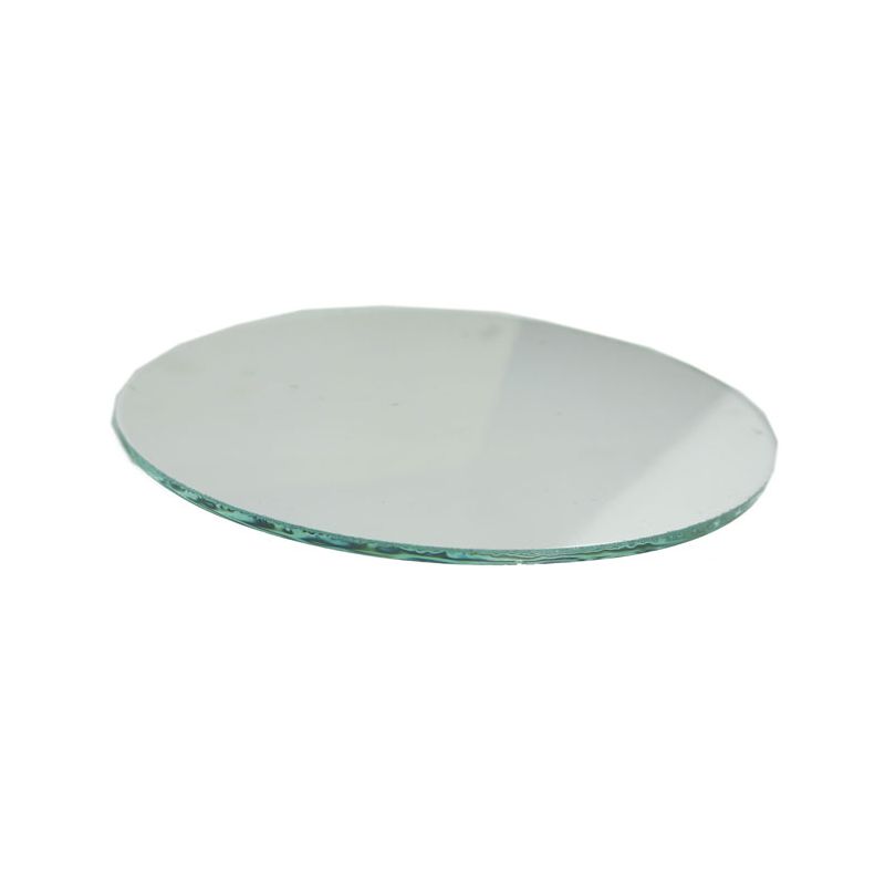 GAUGE GLASS 4" FLAT:  MGA, MGB, MG TF, TRIUMPH, SPITFIRE, S&M, GT6