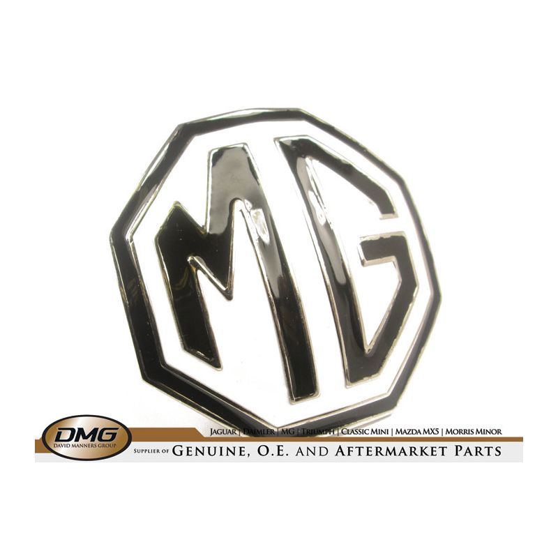 BADGE (BLACK/WHITE):  MGA