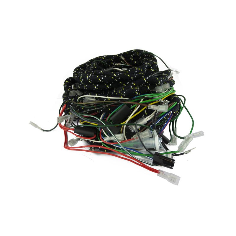 WIRING HARNESS SET- CLOTH:  MGB ROADSTER RHD/ LHD 64-67