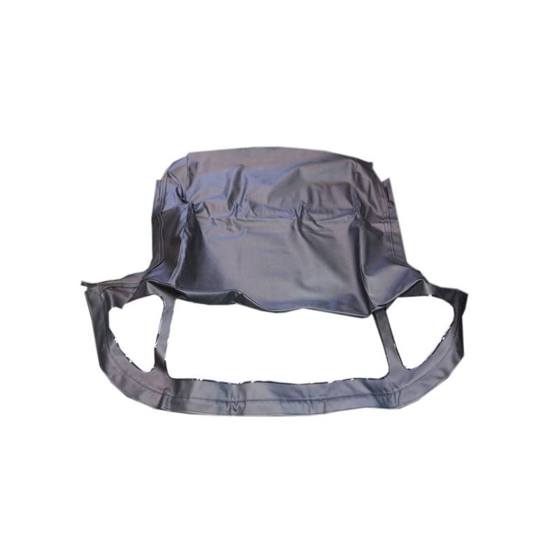HOOD (BLACK VINYL) NO HEADER RAIL:  MGB 70-76