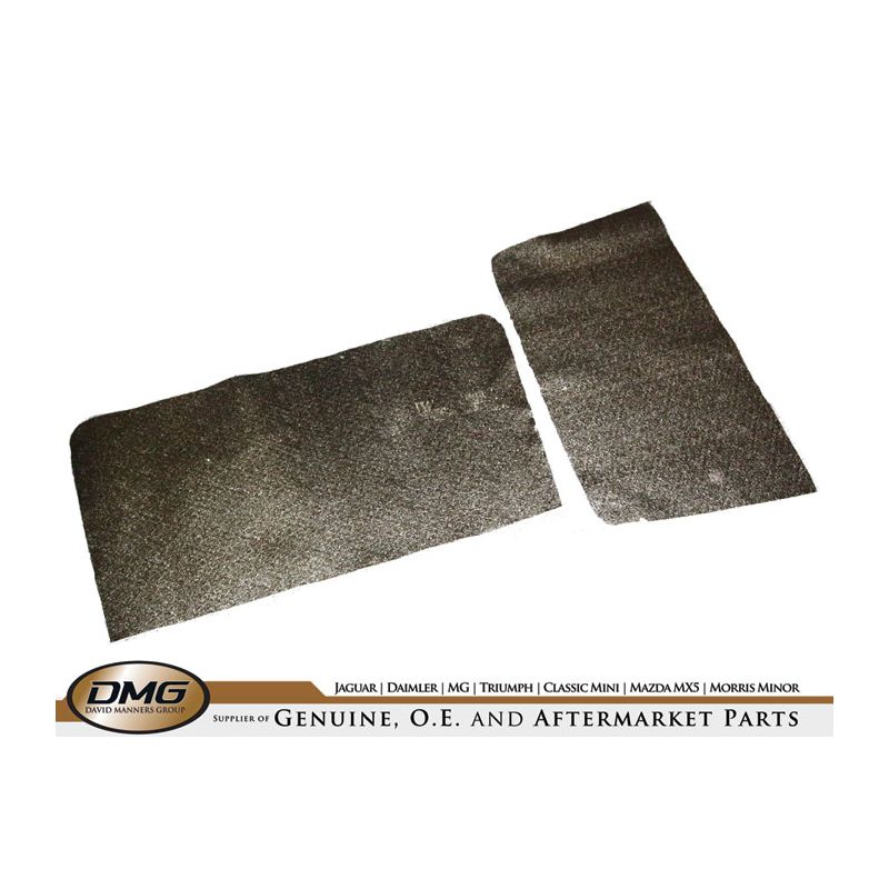 FELT UNDERBONNET 2-PIECE:  MGB, MGC