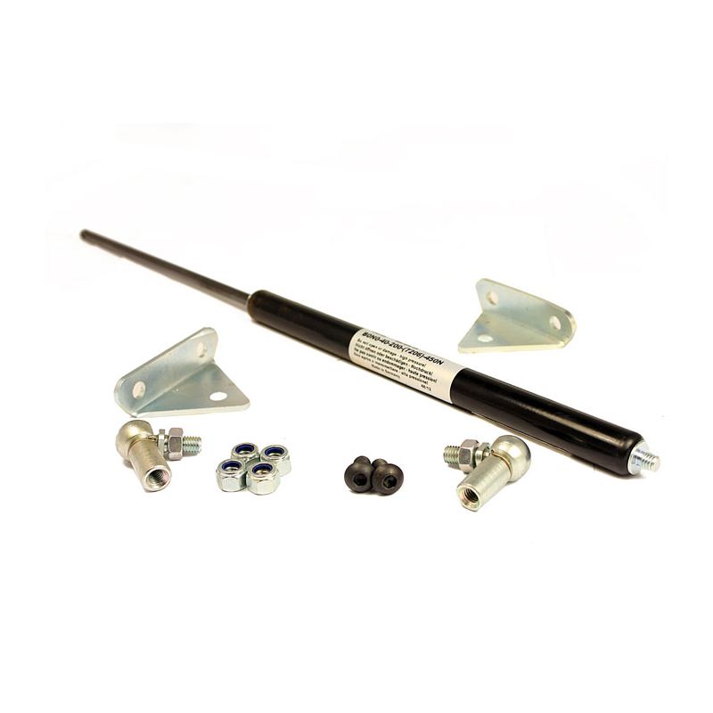 TELESCOPIC BOOT STAY KIT: MORRIS MINOR SALOON, CONV LATE