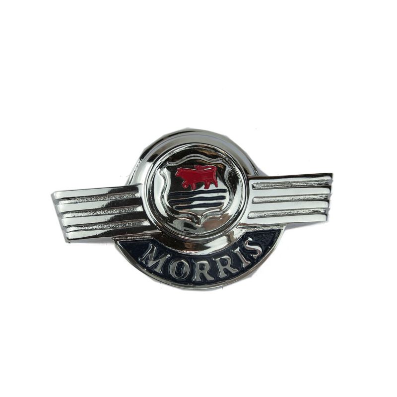 EARLY BONNET BADGE:  MORRIS MINOR COMM