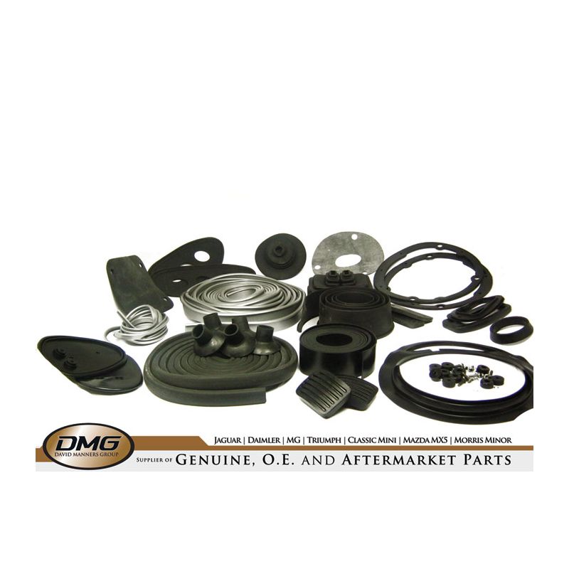 BODY RUBBER SET:  MGA 1500 ROADSTER