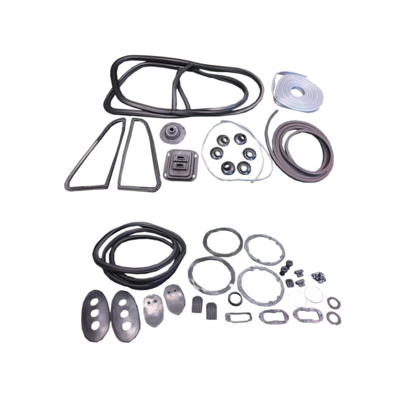 BODY RUBBER SET:  MGA 1500 COUPE