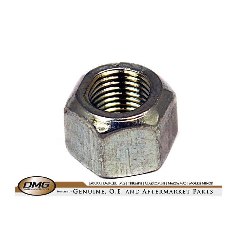 NUT - BRAKE DRUM WIRE WHEELS:  MGB