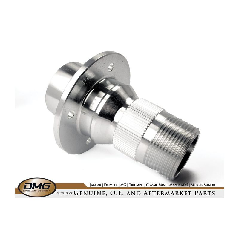 RH FRONT WIRE WHEEL HUB 8 TPI:  MGB 64-80 ROADSTER