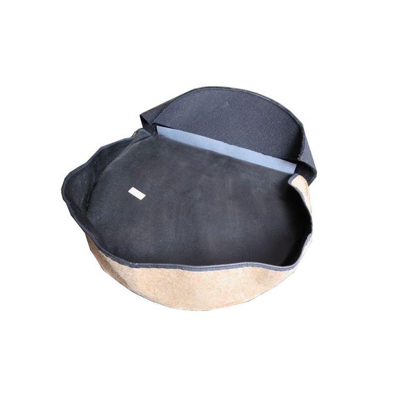 SPARE TYRE COVER BLACK:  MGA 1500