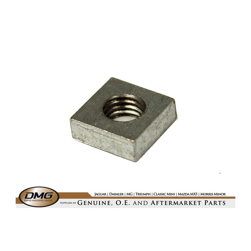 NUT 1/4" UNF SQUARE:  TR2, TR3, TR4, TR5, TR6, MINI