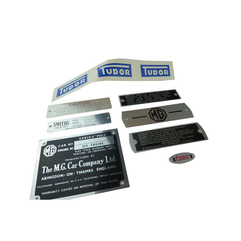 DECAL KIT:  MGA ROADSTER