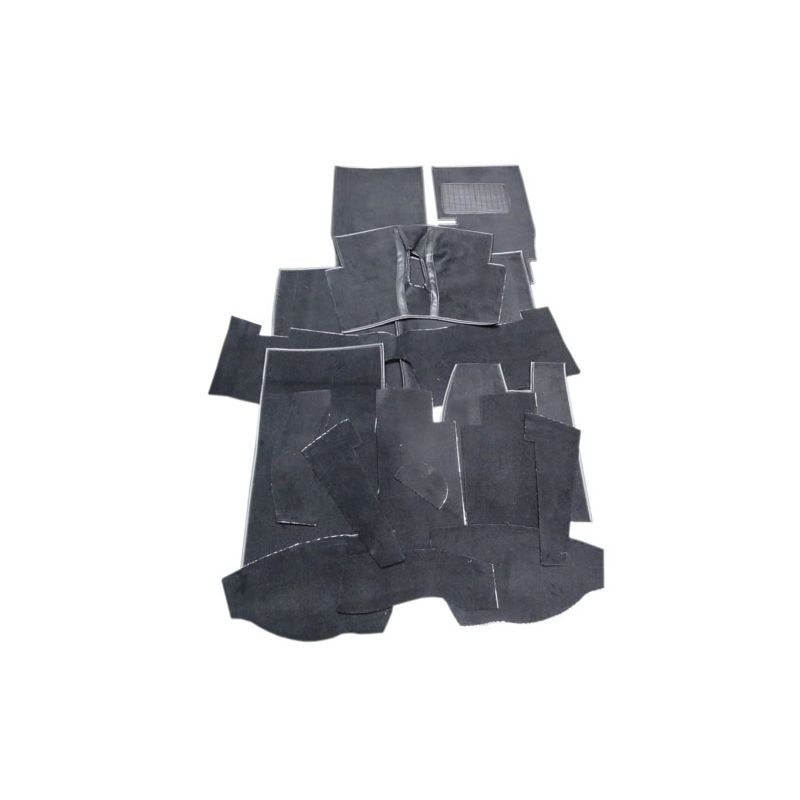 CARPET SET BLACK:  S&M 64-ON