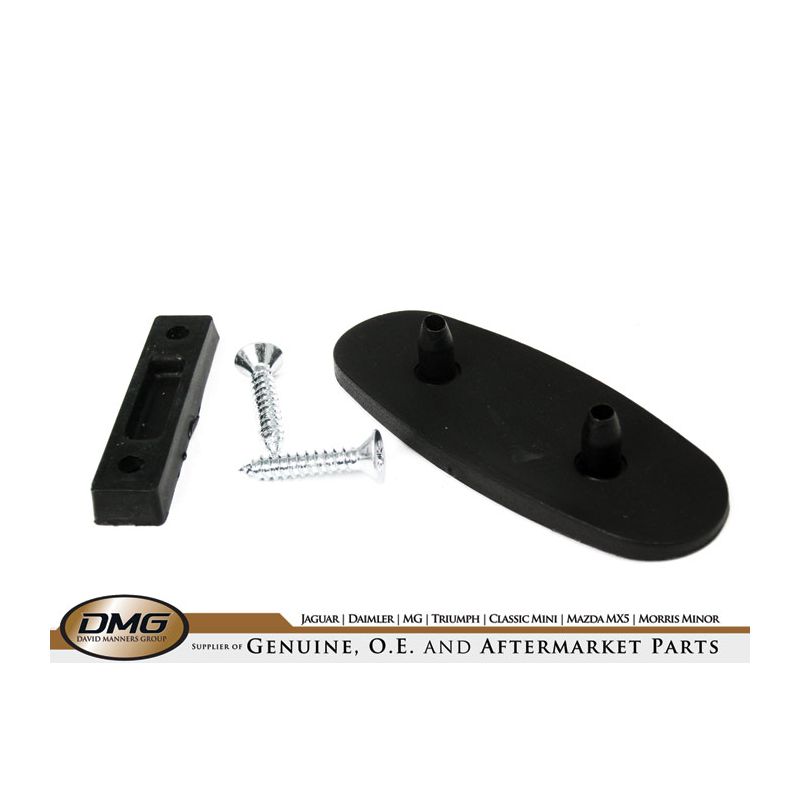 MIRROR MOUNTING PAD KIT:  MGB, SPITFIRE, S&M