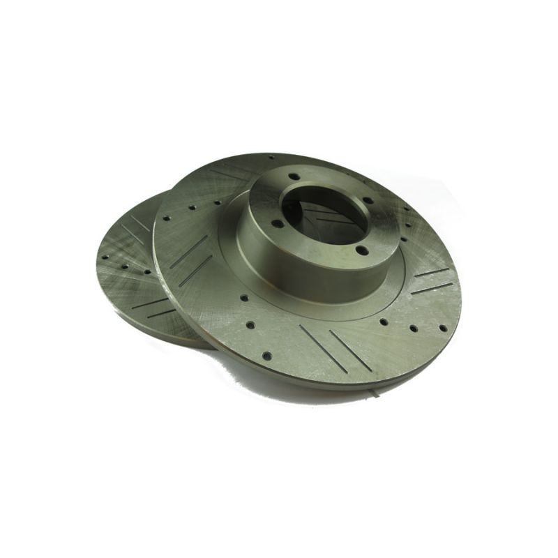 BRAKE DISCS PAIR:  MGB