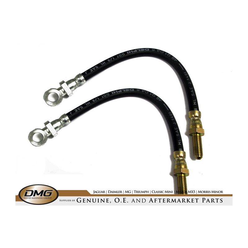 BRAKE HOSES FRONT:  S&M 62>