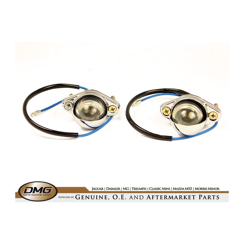 NUMBER PLATE LAMPS L534:  MGB 62-73
