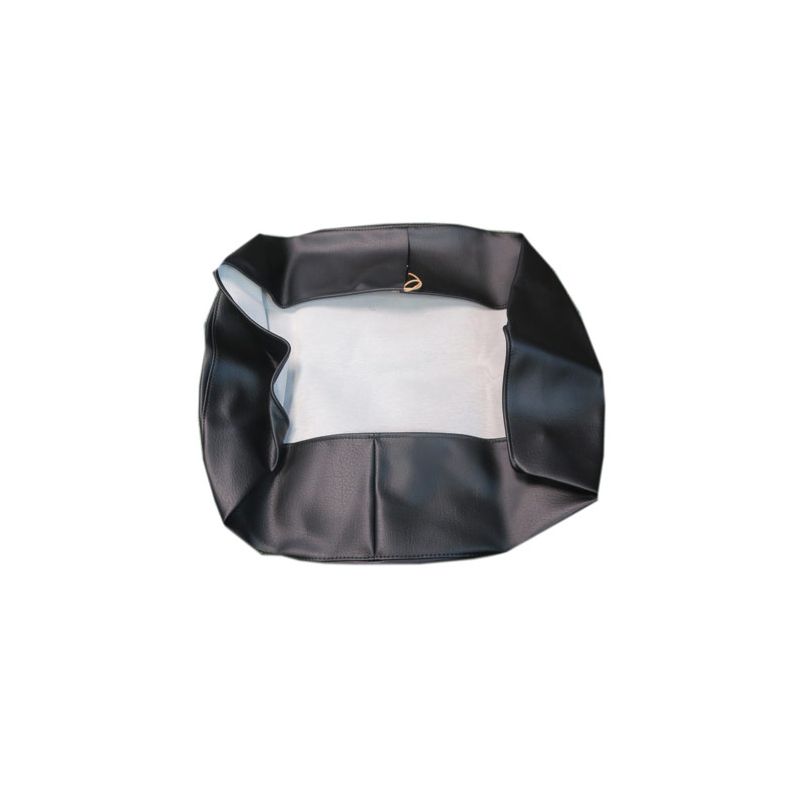 SPARE WHEEL 14" BLACK COVER:  MGB