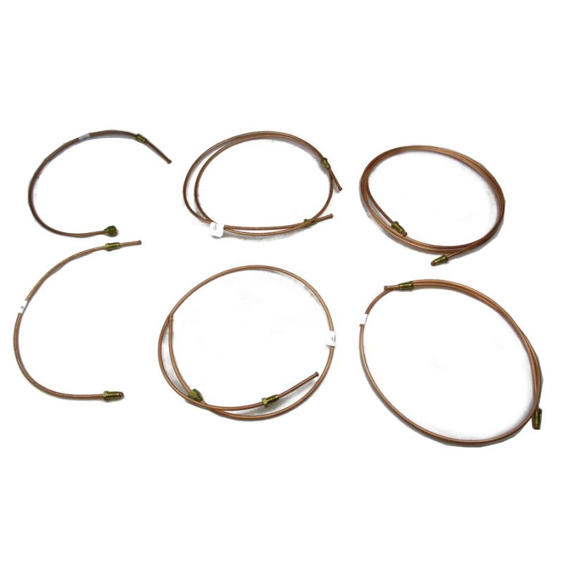 BRAKE PIPE SET LHD:  MGA 1600