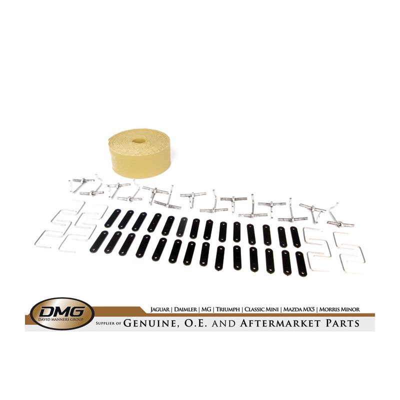 SEAT WEBBING KIT:  TR5, TR6