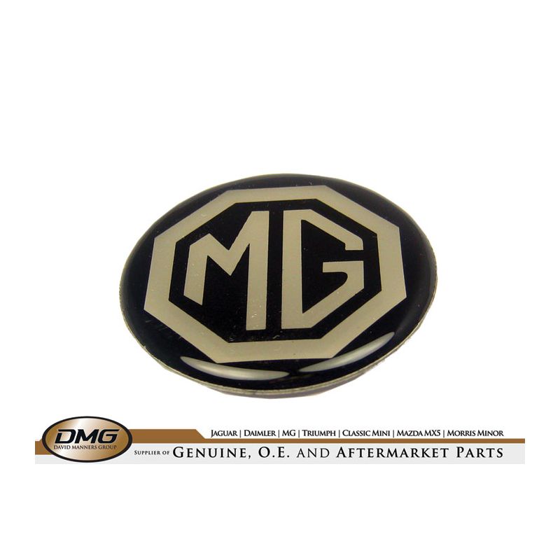 HUB CAP BADGE:  MG