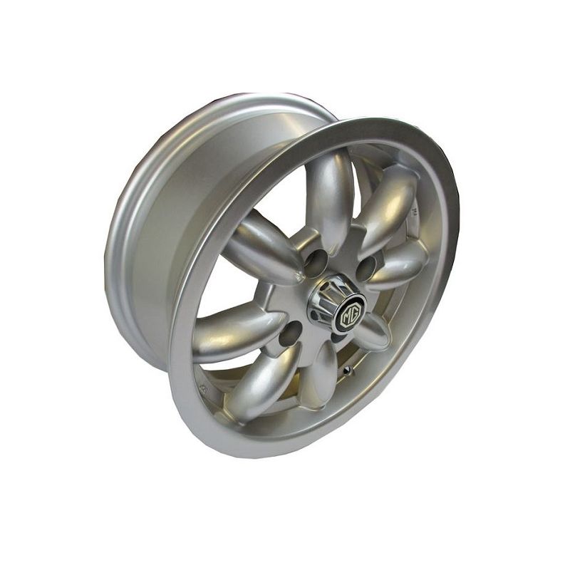 WHEEL 14 X 5.5" SILVER (BOLT ON):  MGB