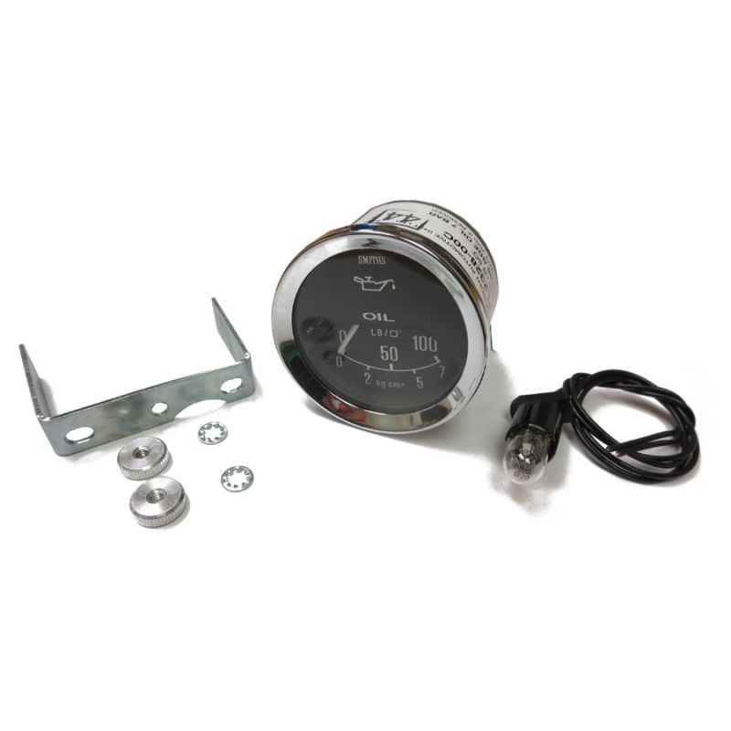 OIL GAUGE 52MM BLACK:  VARIOUS