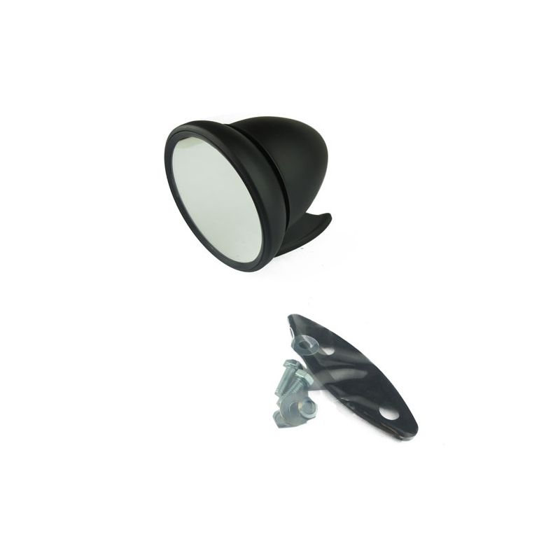 BULLET RACING MIRROR BLACK: