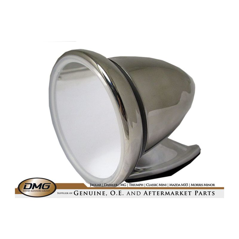 BULLET RACING MIRROR STAINLESS: