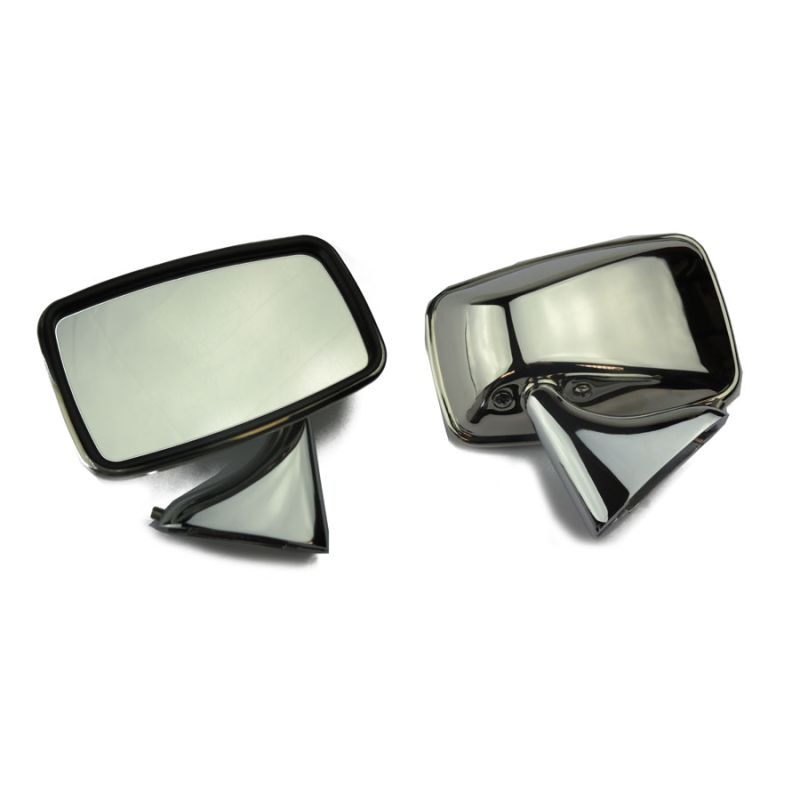 LH DOOR MIRROR:  MGB, MIDGET, TR6, SPIT MKIV ETC