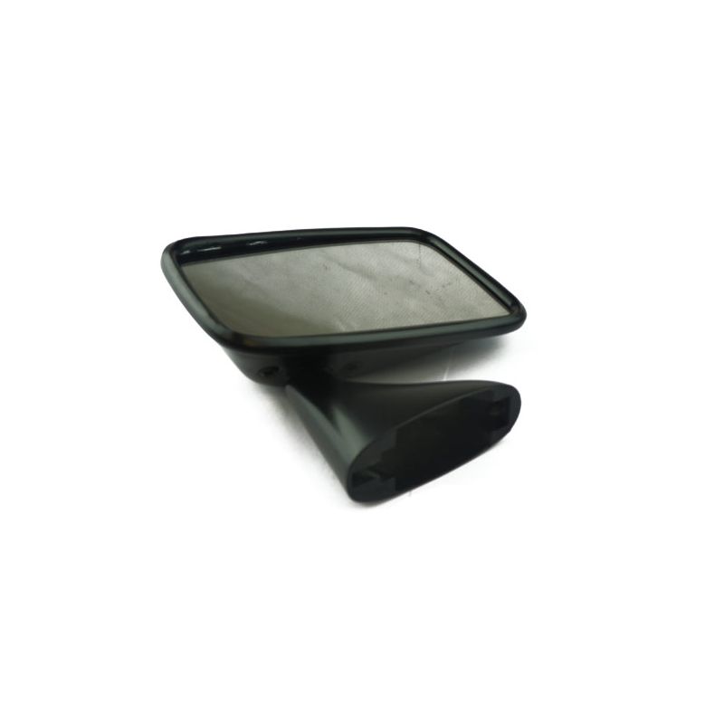RH FLAT DOOR MIRROR (BLACK):  TR5, TR250, TR6