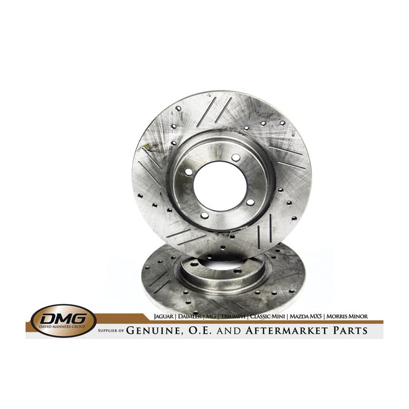 BRAKE DISC DRILL/GROOVED:  HERALD, VITESSE, SPITFIRE PAIR