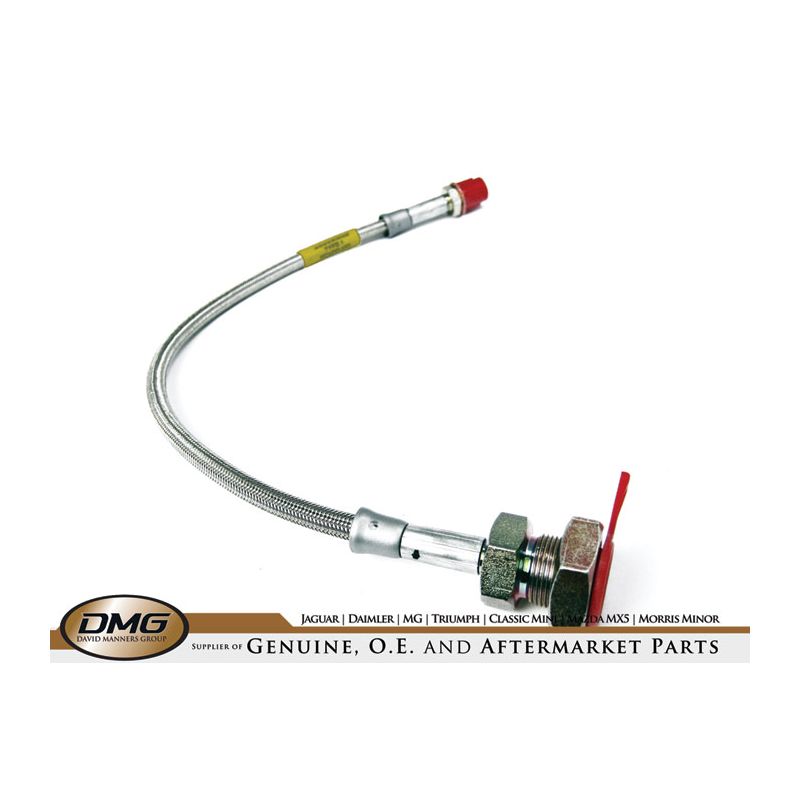 BRAIDED BRAKE HOSE:  MGA RR & 1500 FR