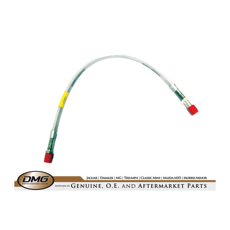 BRAIDED BRAKE HOSE:  TR4A, HERALD, SPITFIRE, GT6