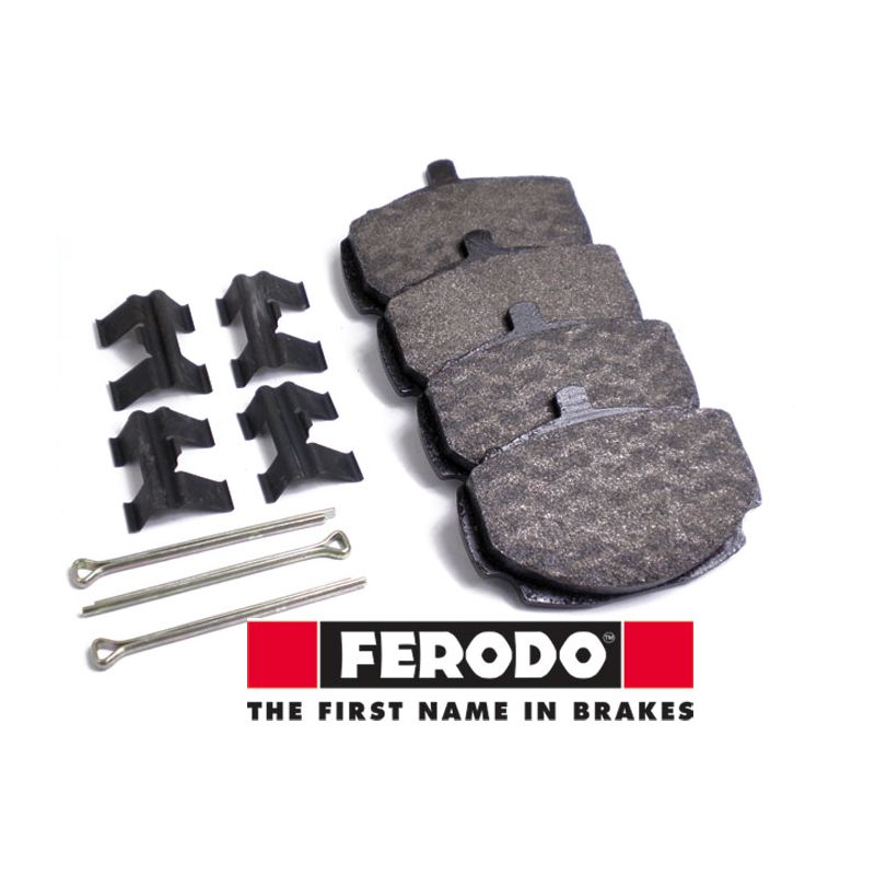 BRAKE PAD SET:  MGB 62-80