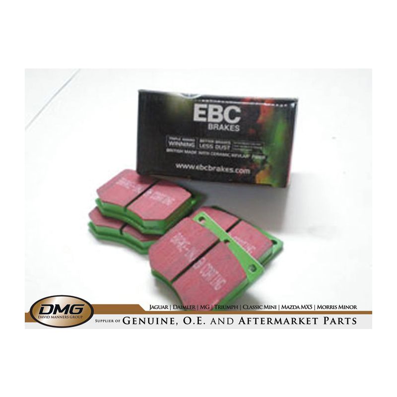 GREENSTUFF BRAKE PAD SET:  TR6, VITESSE, GT6, LOTUS