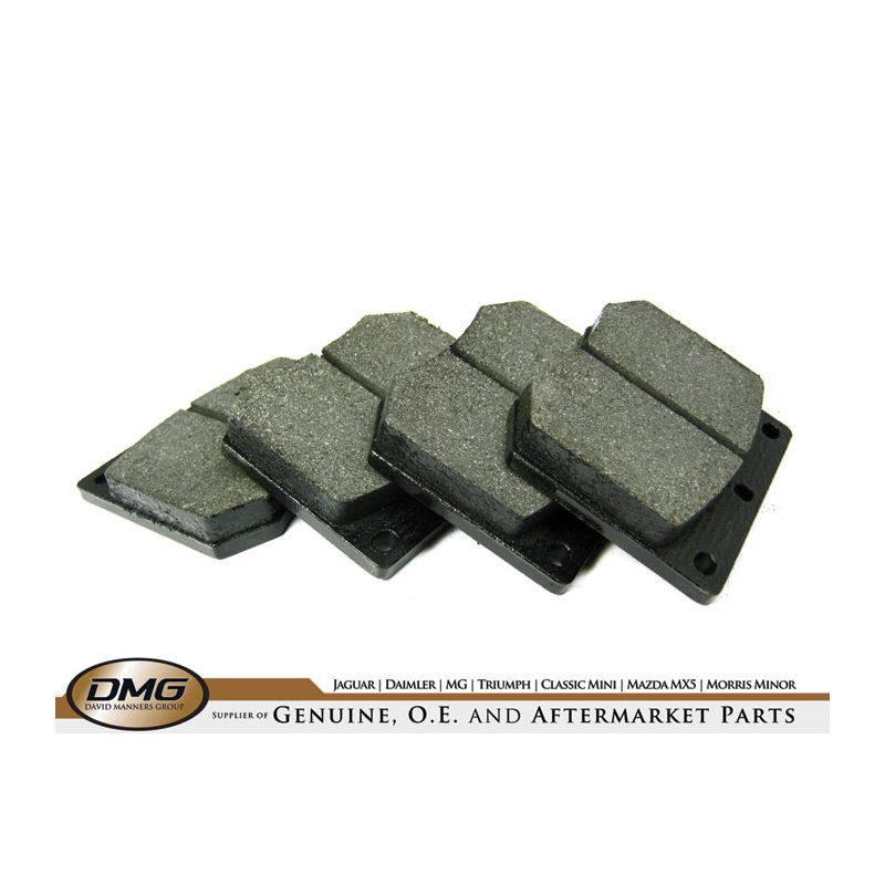 BRAKE PAD SET:  TR6, VITESSE, GT6, LOTUS