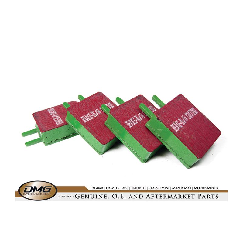 GREENSTUFF BRAKE PAD SET:  MGA TWINCAM