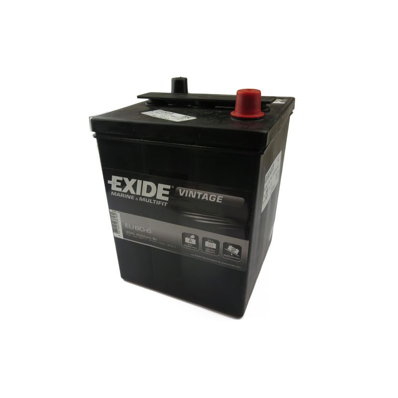 BATTERY 6 VOLT (COUNTER SALE ONLY):  MGB, MGC