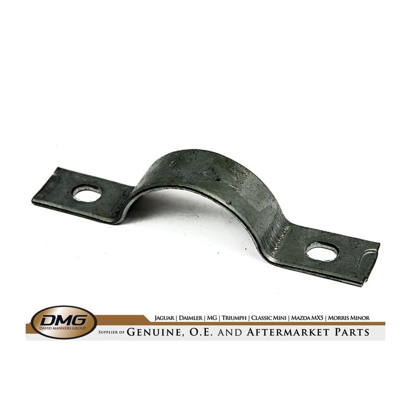 EXHAUST SADDLE CLIP:  MGC 67-69, MGB V8