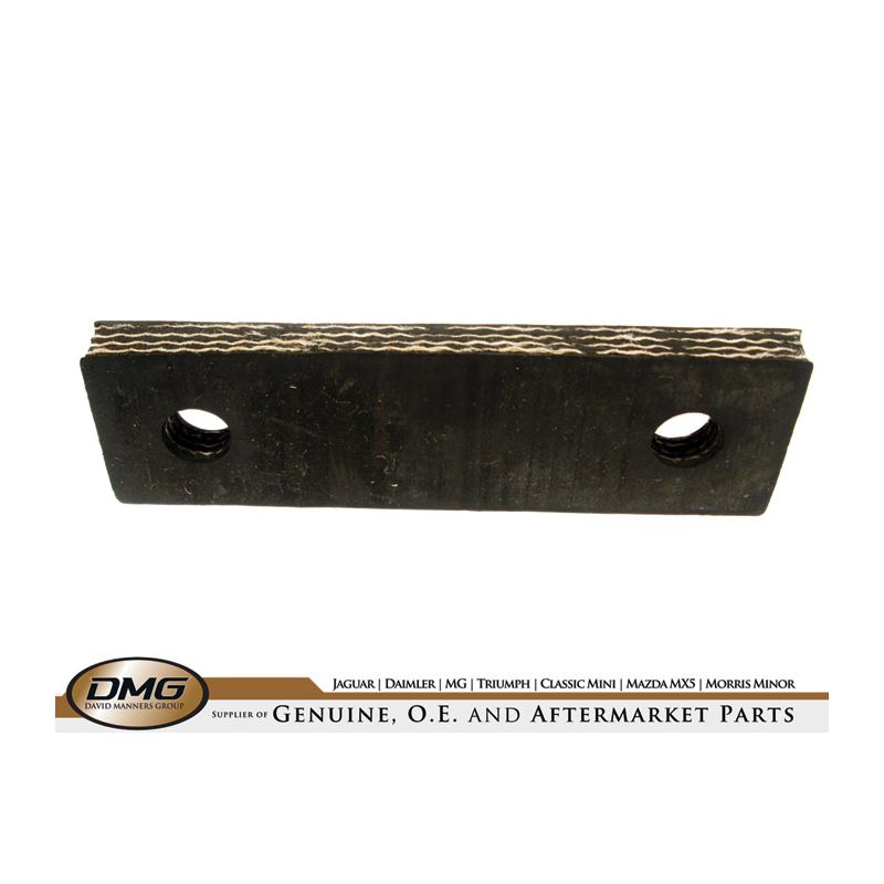 EXHAUST RUBBER STRAP (LONG):  TR2, TR3, TR3A, TR4, TR4A-TR5, TR6, SPIT